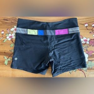 Lululemon tight shorts size 8